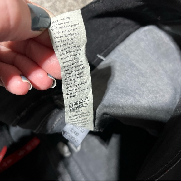 SPANX Stretch Twill Ankle Cargo Pants sz S Petite Gray Pull On 20311Q Pockets - Picture 9 of 12